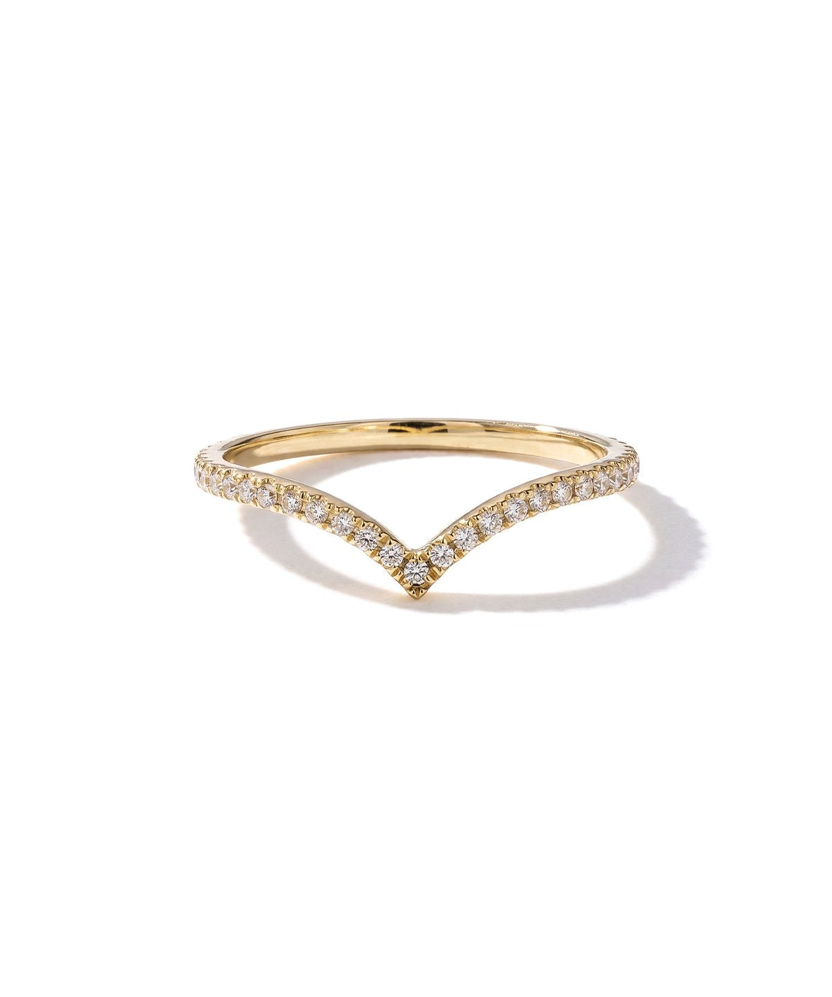 Chevron Pavé Band - PBD Rings