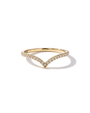 Chevron Pavé Band - PBD Rings