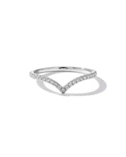 Chevron Pavé Band - PBD Rings