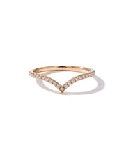 Chevron Pavé Band - PBD Rings