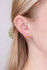 Citrine & Diamond Heart Studs Earrings Princess Bride Diamonds 