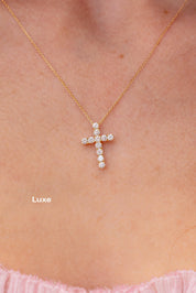 Classic Diamond Cross Necklaces Princess Bride Diamonds 