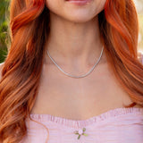 Classic Diamond Tennis Necklace Necklaces Princess Bride Diamonds 