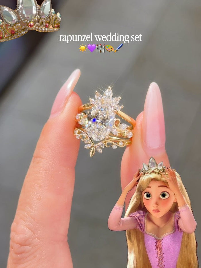 Colette Oval Tiara Fairy Set