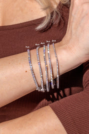 Core Lab Diamond Tennis Bracelet Bracelets Princess Bride Diamonds 2ct 14K White Gold 