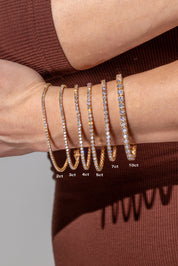 Core Lab Diamond Tennis Bracelet Bracelets Princess Bride Diamonds 2ct 14K Yellow Gold 