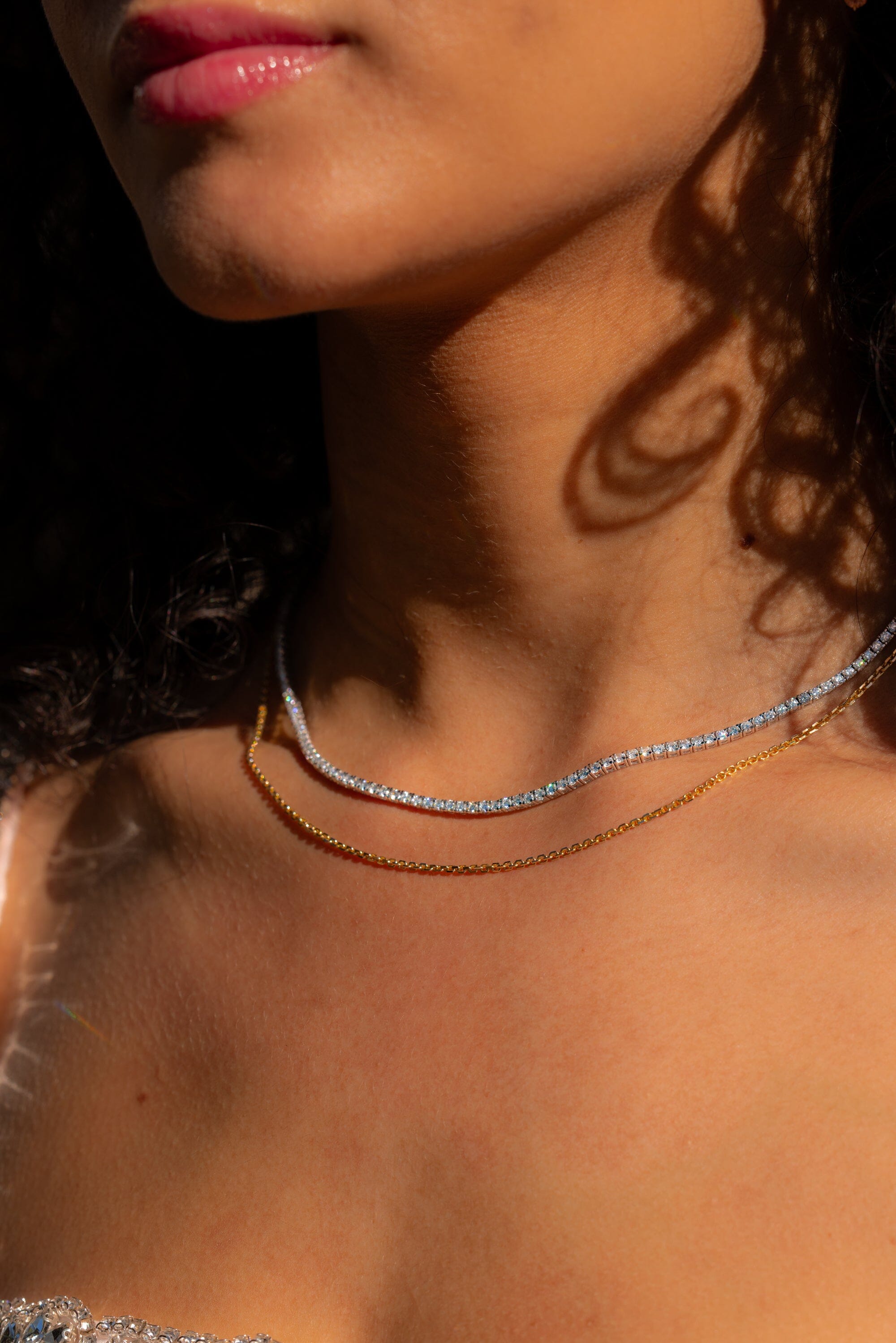 Core Lab Diamond Tennis Necklace Necklaces Princess Bride Diamonds 