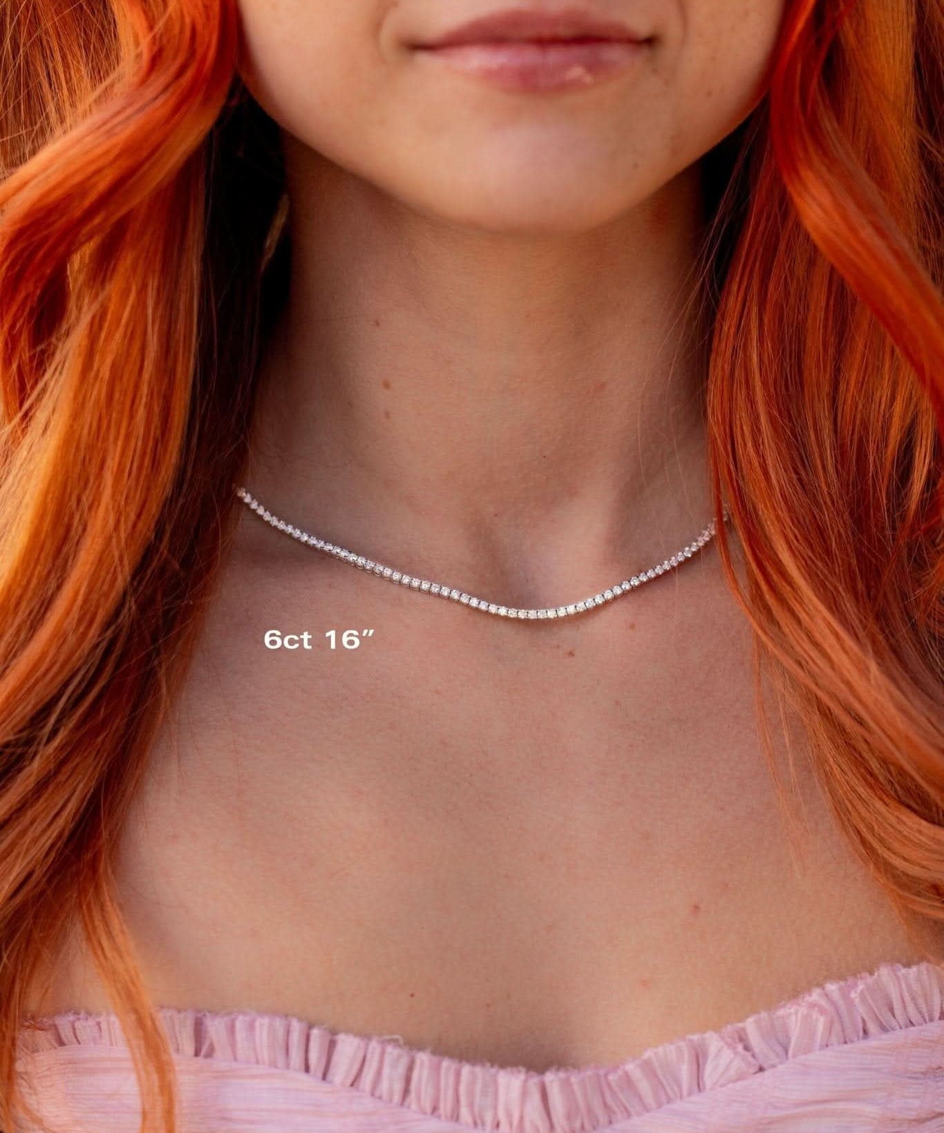 Core Lab Diamond Tennis Necklace - PBD Necklaces