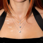 Core Round Lab Diamond Pendant Necklaces Princess Bride Diamonds 
