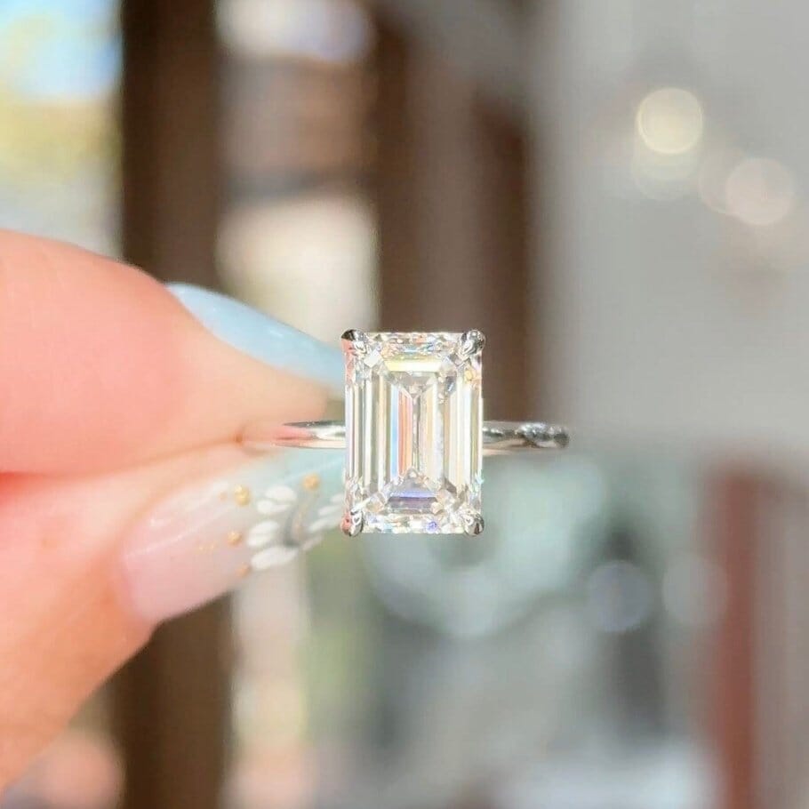 Custom Engagement Ring 1st Half - Peter & Michaela (03/20/24 T) Pending Princess Bride Diamonds 