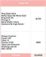 Custom Engagement Ring for Andrew (7/14/26 js)