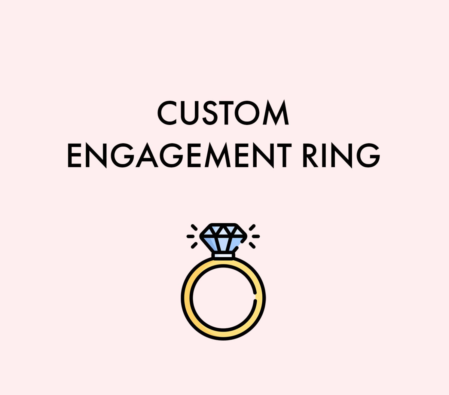 Custom Engagement Ring for Dawson (2nd half) (11/18/23 rb) Pending Princess Bride Diamonds 