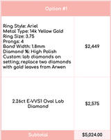 Custom Engagement Ring for Hemang (5/16/26 js)