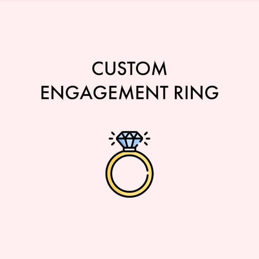 Custom Engagement Ring for Sachin (10/27/24 js) Pending Princess Bride Diamonds 