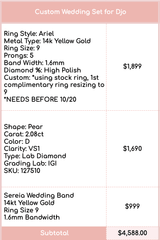 Custom Ring for Djo (9/30/26 RR)