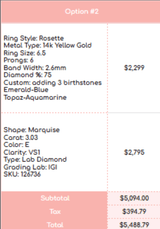 custom ring for Evan (7/7/26) CAR