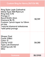 Custom Ring for Kenny (10/7/26 RR)
