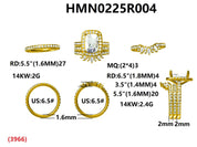 Custom ring for Travis (2-6-2025 YG) Pending Princess Bride Diamonds 