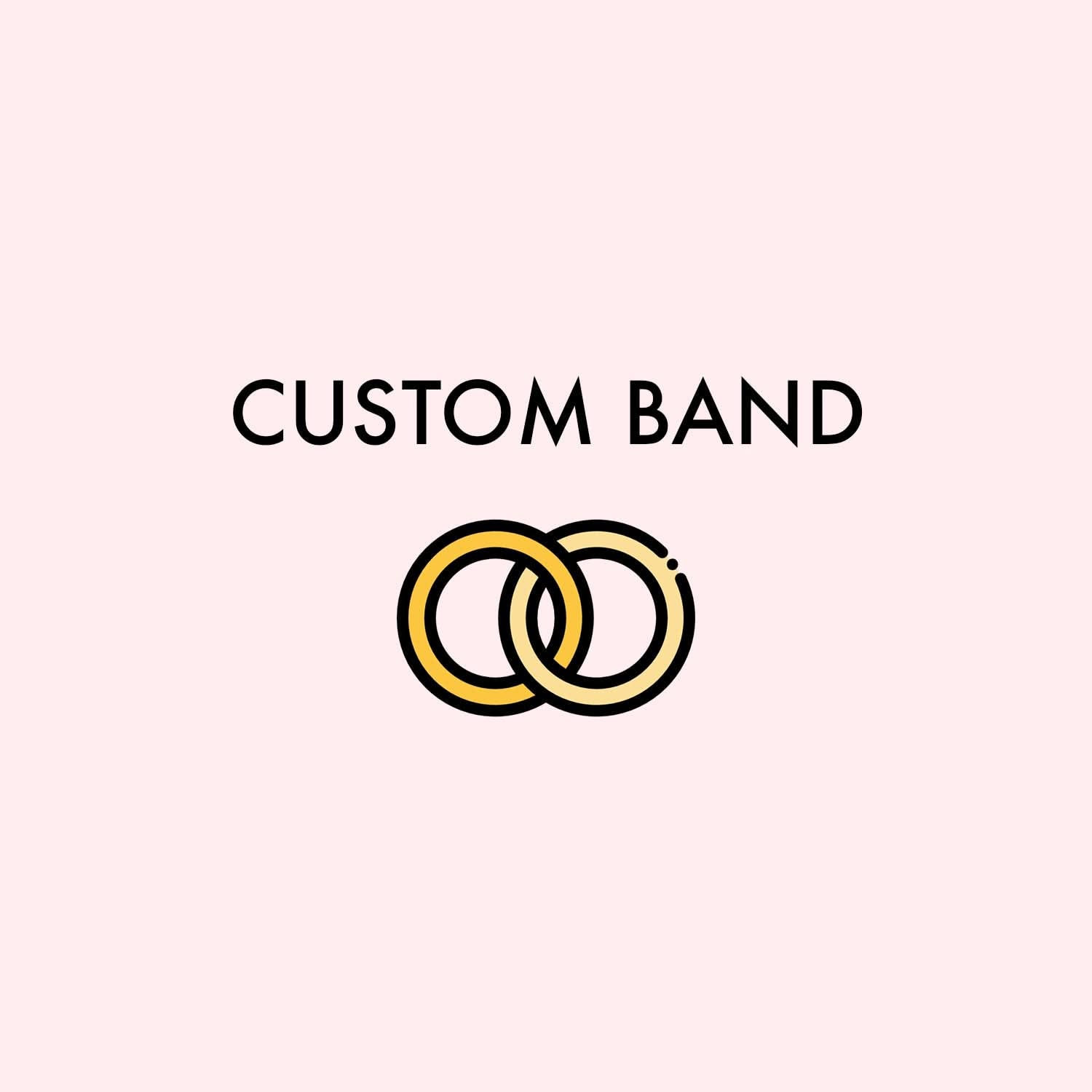 Custom Wedding Band for Andreana (3/30/26 CK) - PBD Pending