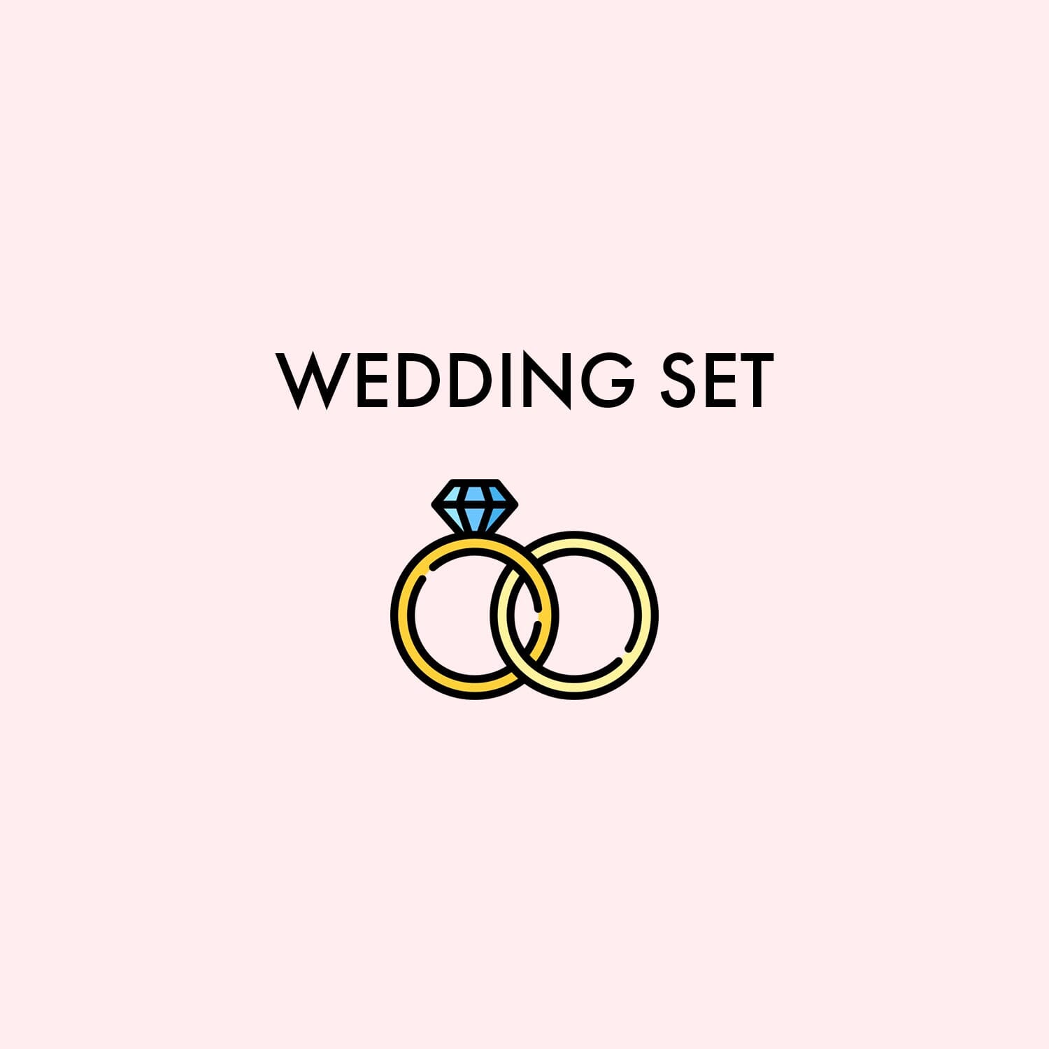 Custom Wedding Set for Ahmed (2/2/24 rb) Pending Princess Bride Diamonds 