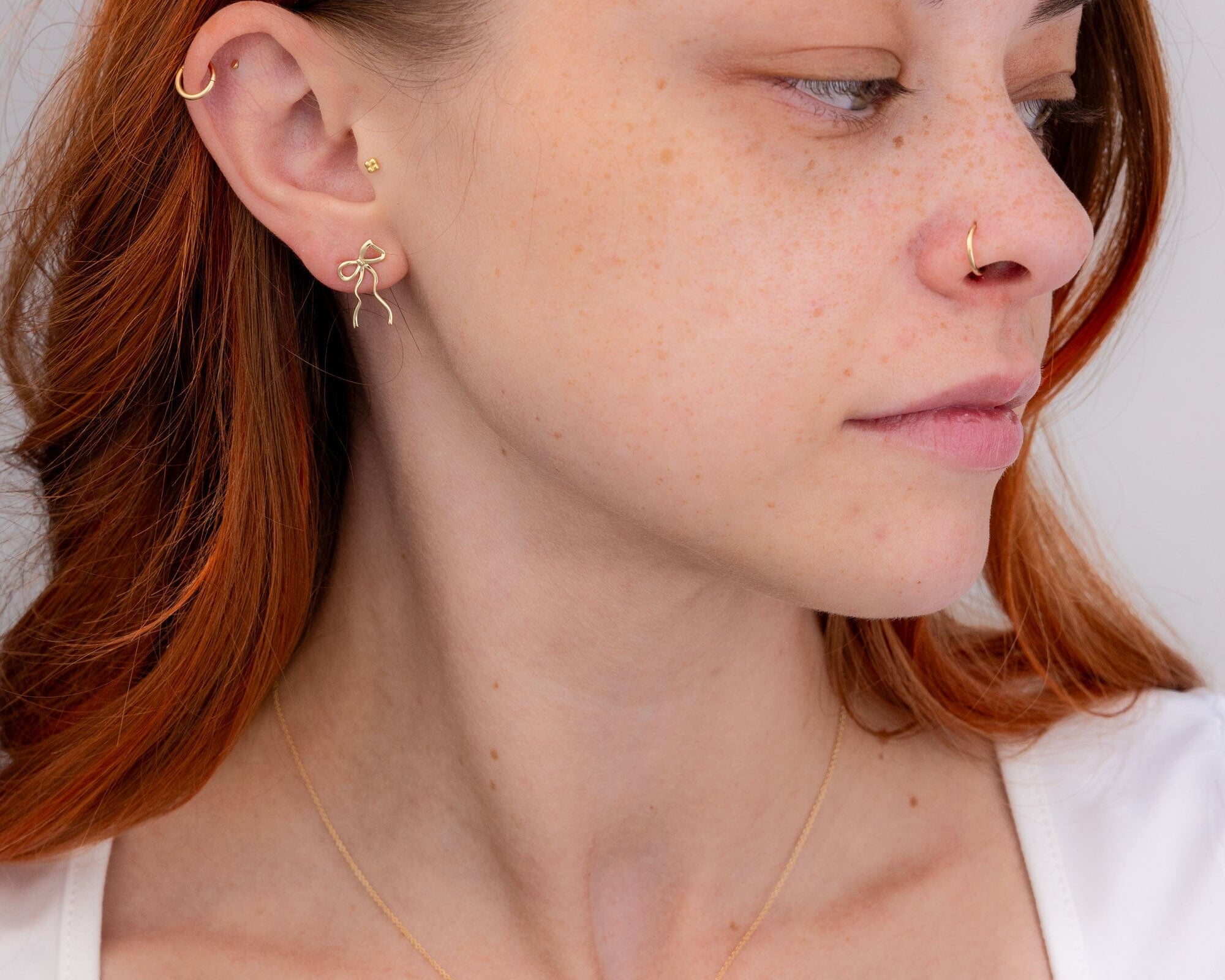 Dainty Bow Earrings Earrings Princess Bride Diamonds 