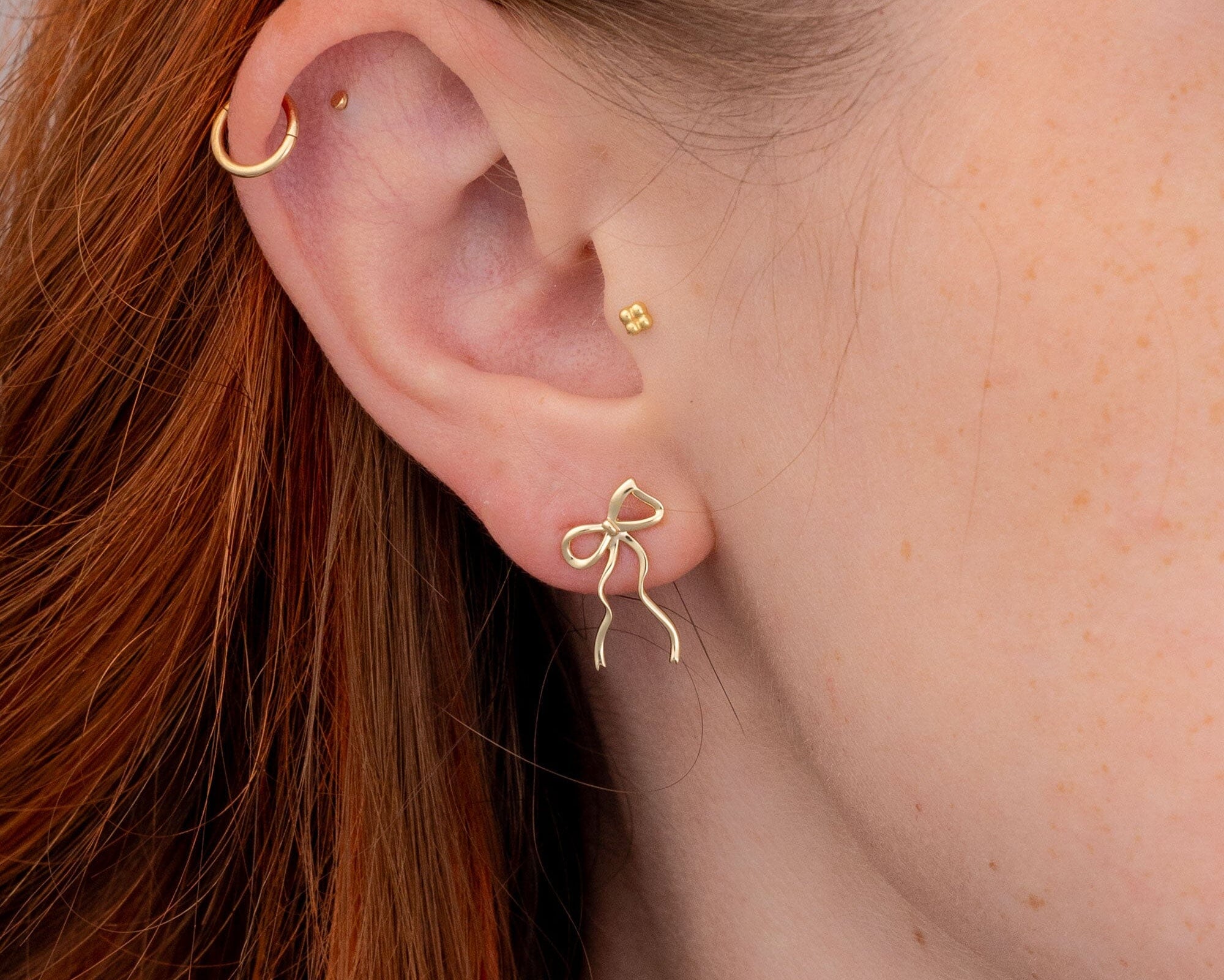 Dainty Bow Earrings Earrings Princess Bride Diamonds 