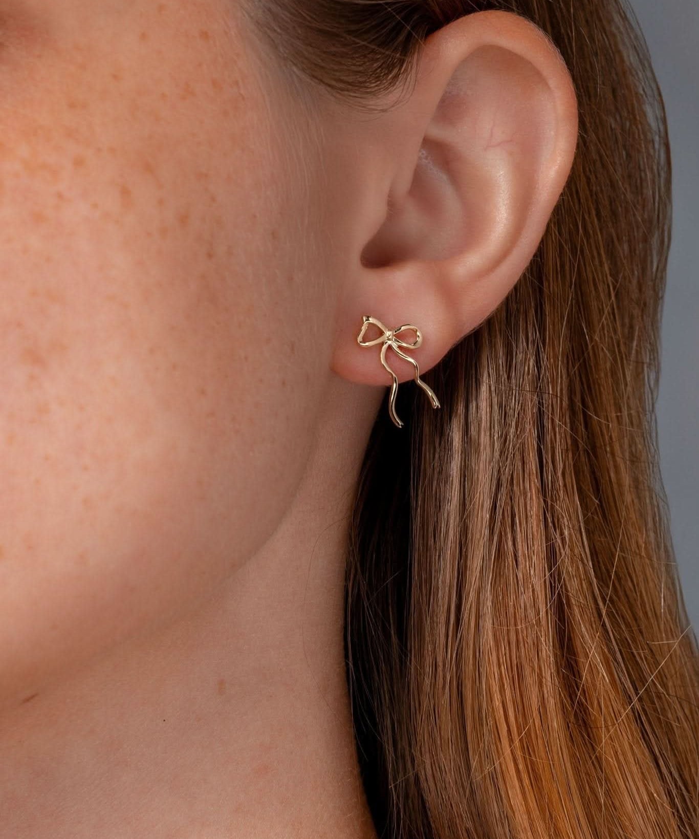 Dainty Bow Earrings - PBD Earrings