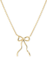 Dainty Bow Necklace