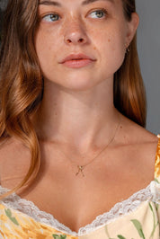 Dainty Bow Necklace - PBD Necklaces