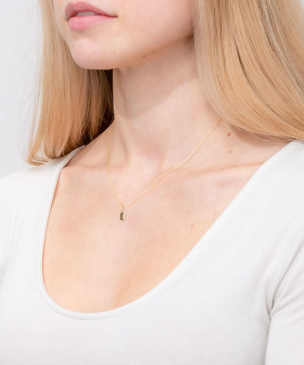 Dainty Engravable Pendant - PBD Necklaces