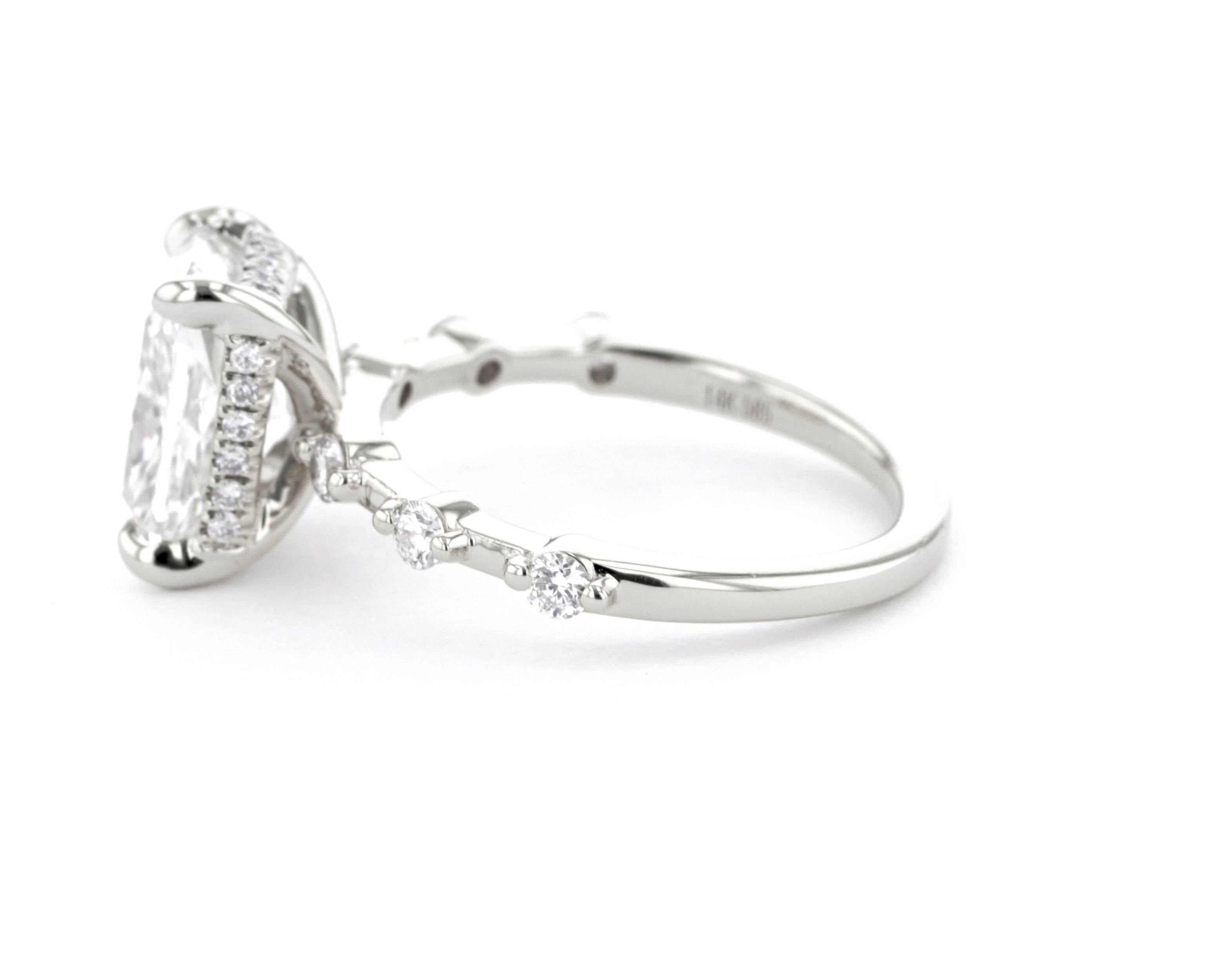 Daisy Cushion Engagement Rings Princess Bride Diamonds 