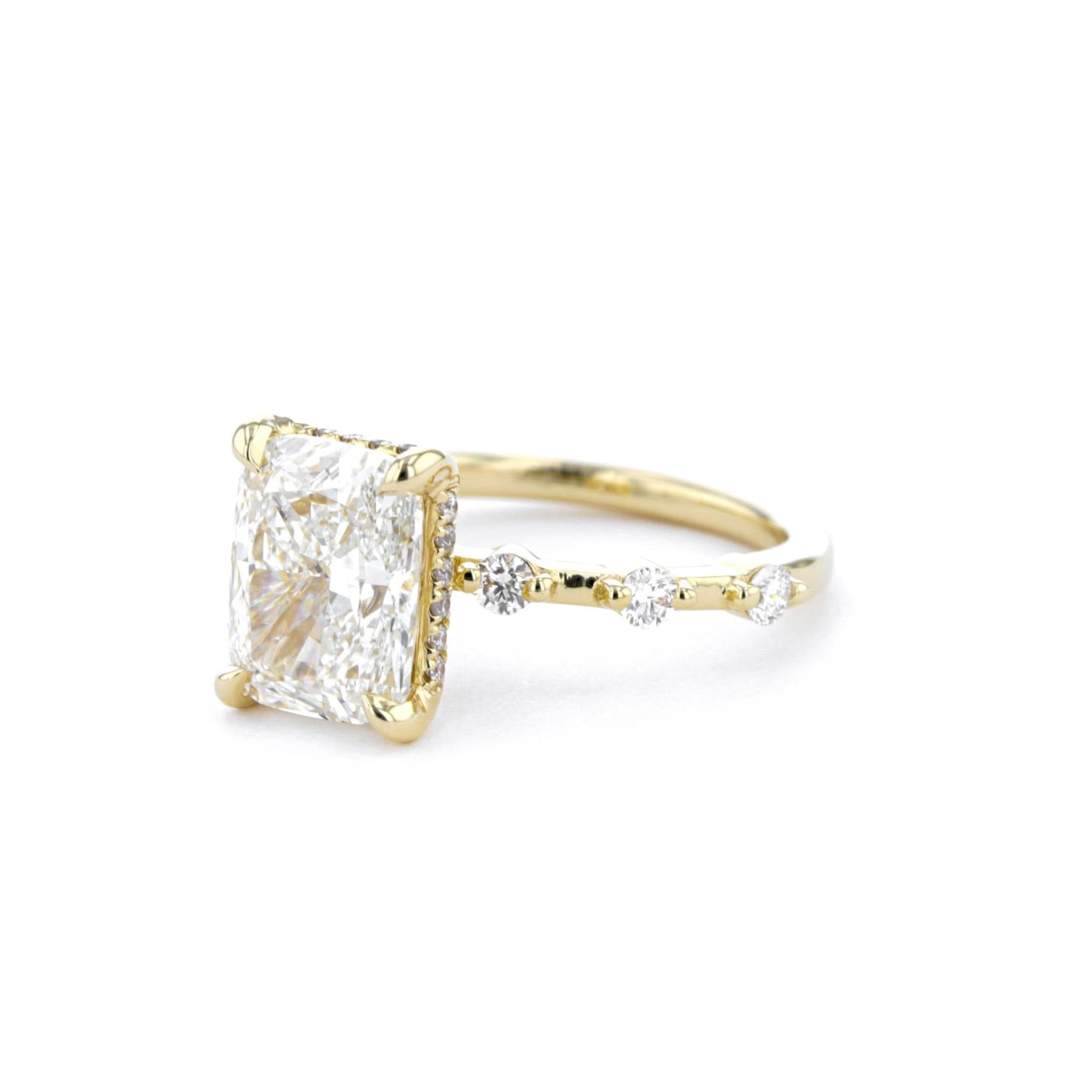 Daisy Cushion - PBD Engagement Rings
