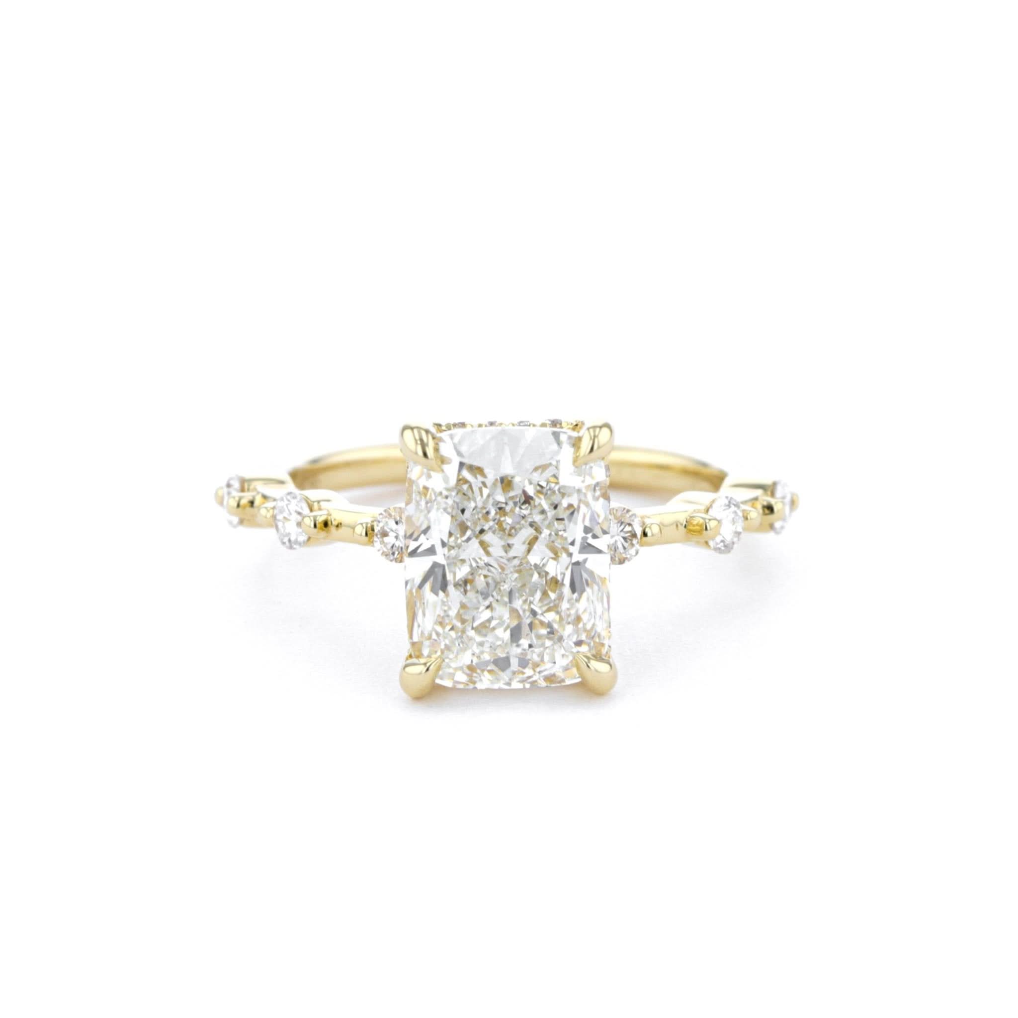 Daisy Cushion - PBD Engagement Rings
