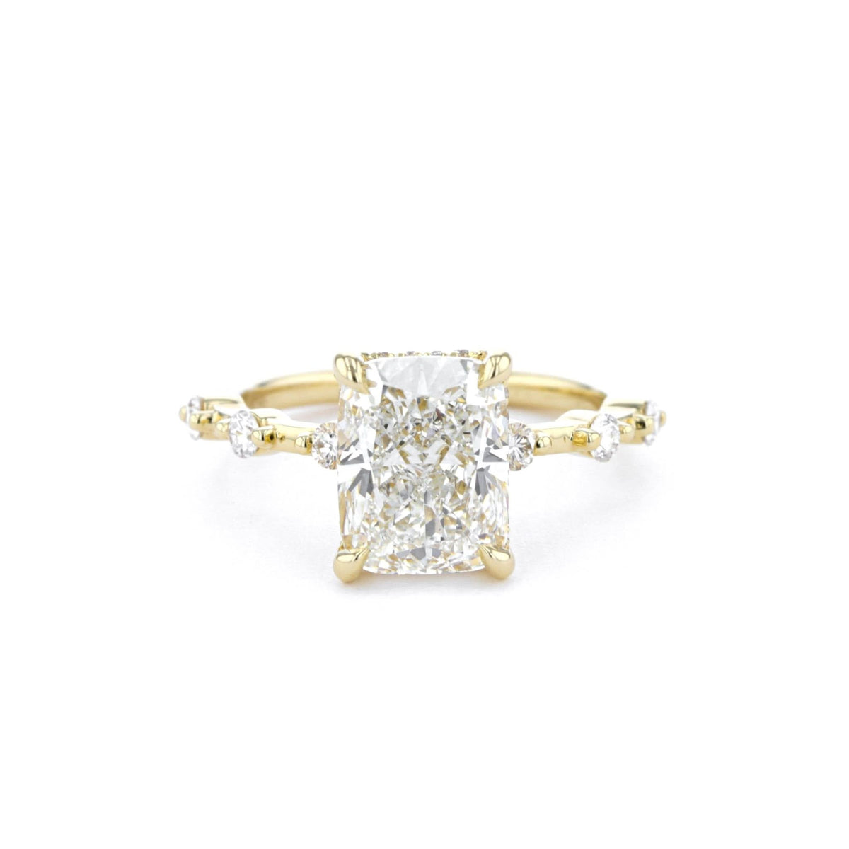 Daisy Cushion - PBD Engagement Rings