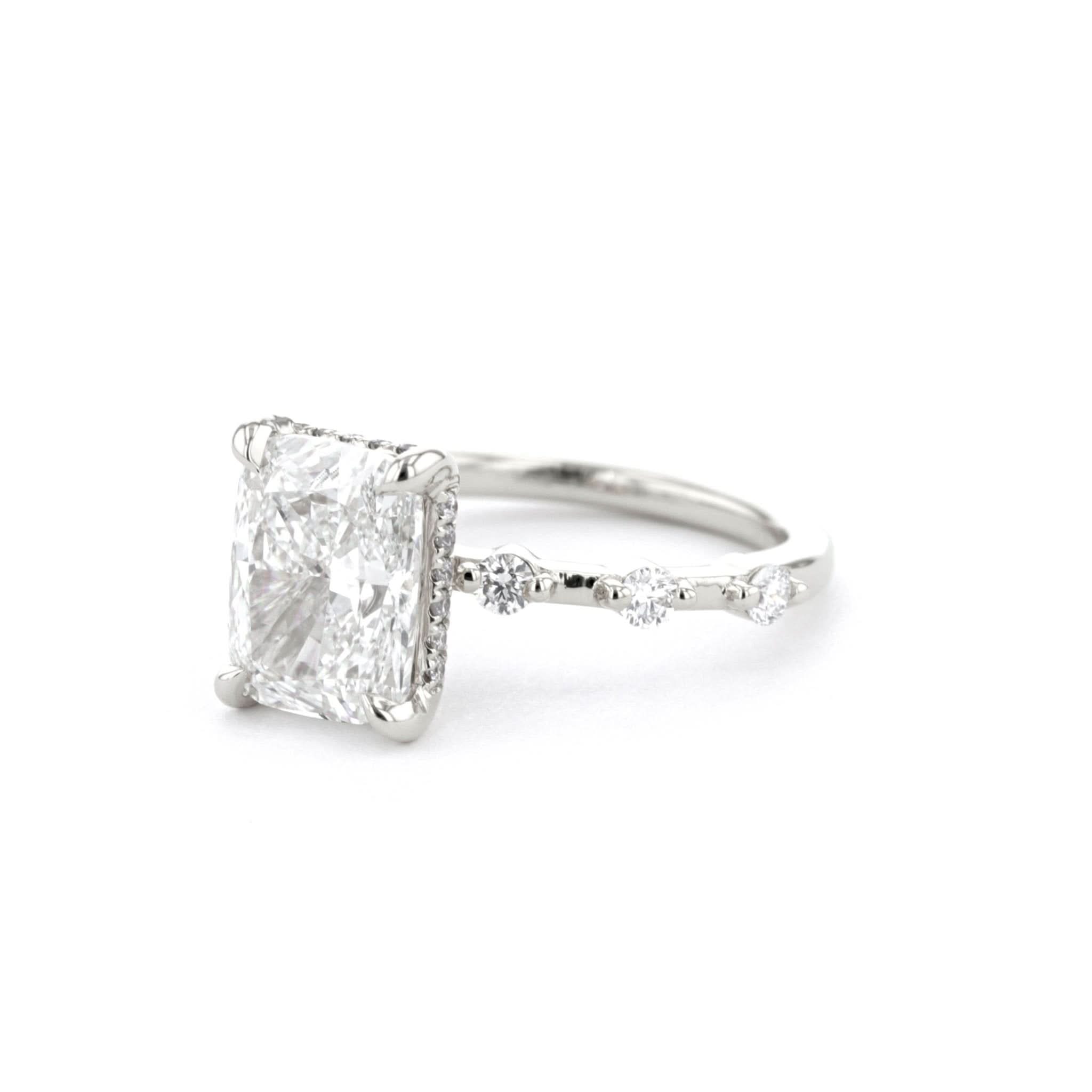 Daisy Cushion - PBD Engagement Rings