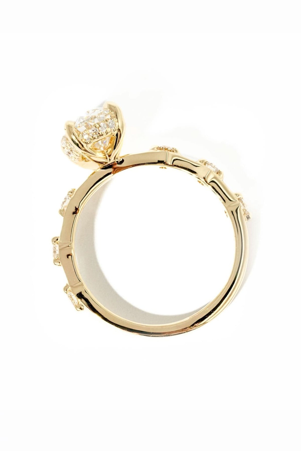 Daisy Oval - PBD Engagement Rings