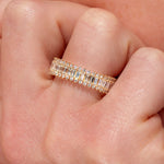 Diamond Bandolier Eternity Band Rings Princess Bride Diamonds 