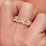 Diamond Bandolier Eternity Band Rings Princess Bride Diamonds 