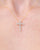 Diamond Cross 14k Yellow Gold Necklaces Princess Bride Diamonds 