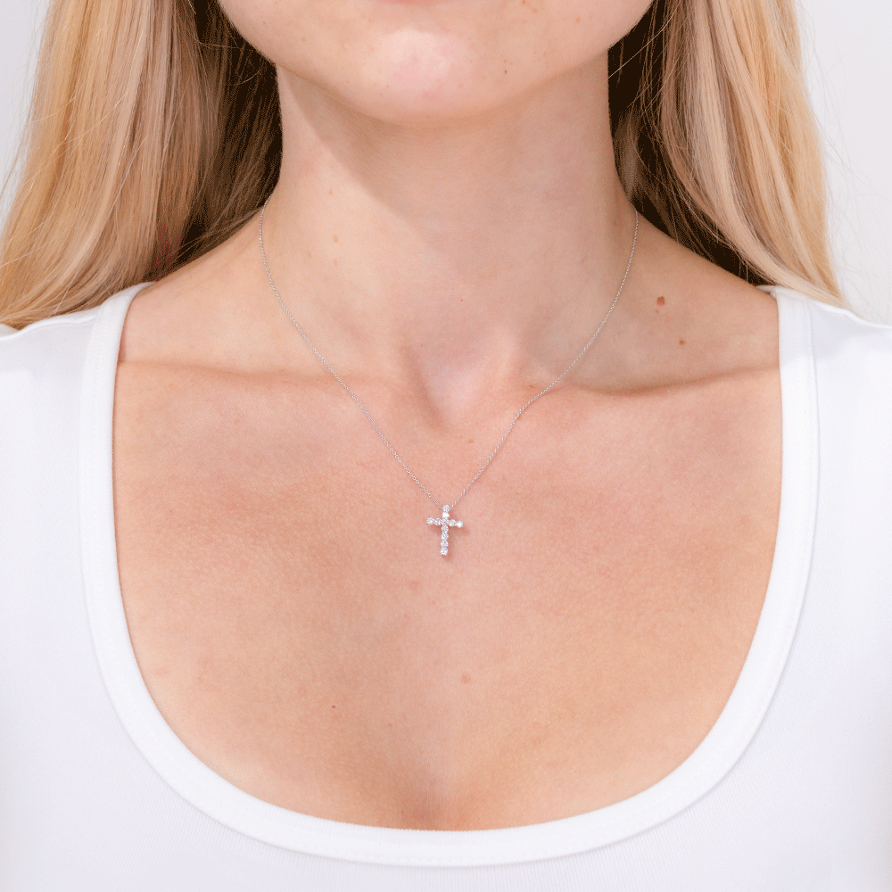 Diamond Cross Necklace Necklaces Princess Bride Diamonds 