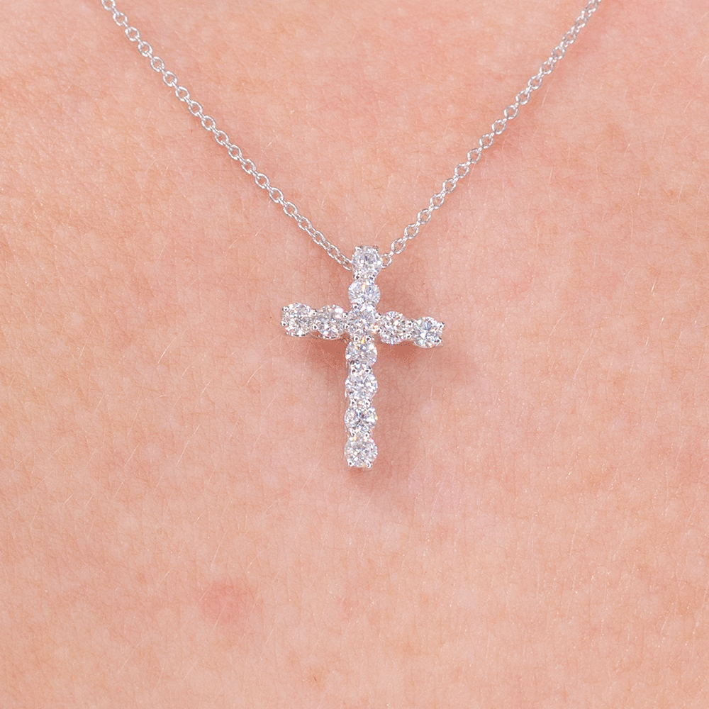 Diamond Cross Necklace Necklaces Princess Bride Diamonds 