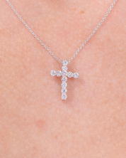 Diamond Cross Necklace Necklaces Princess Bride Diamonds 