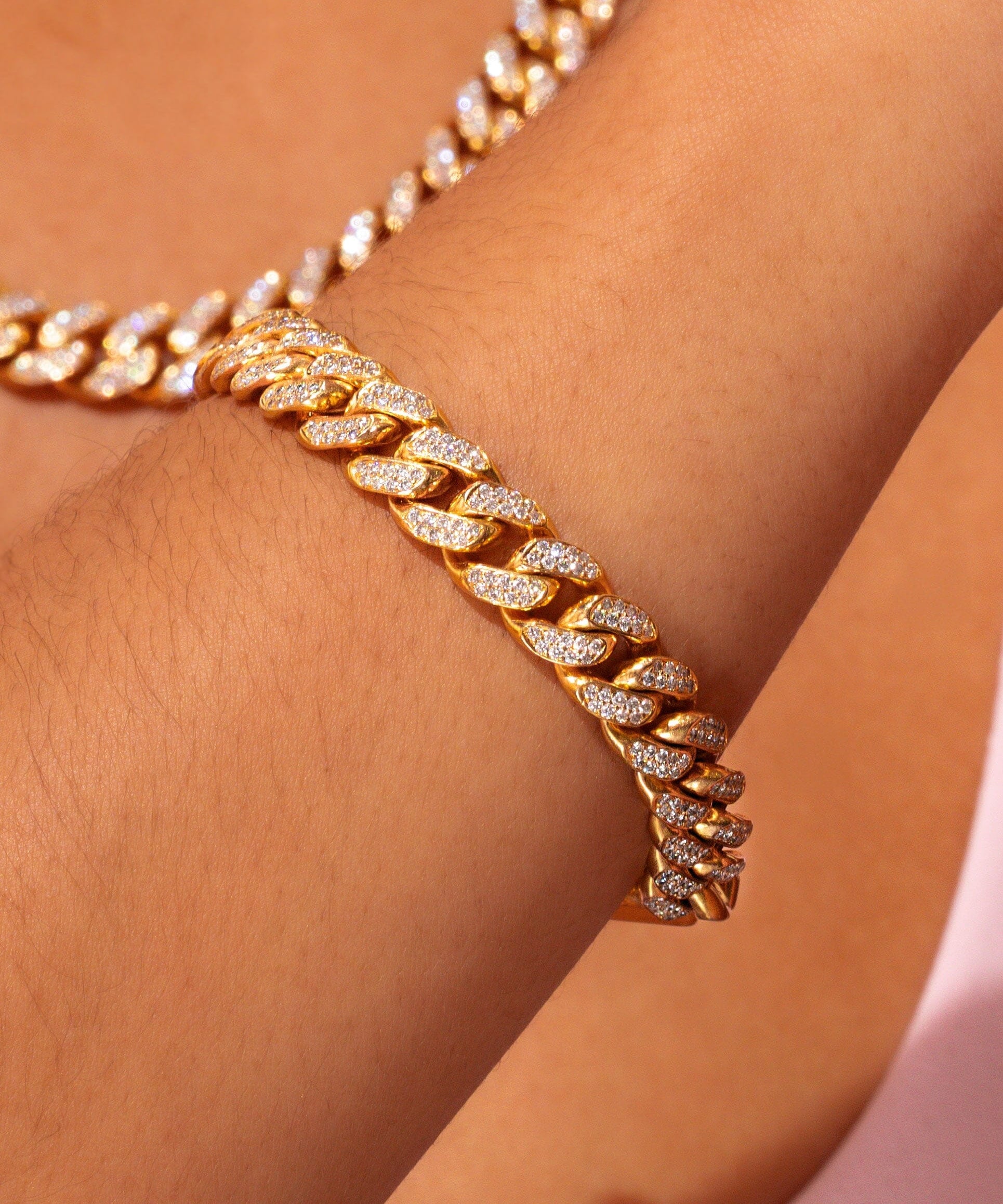 Diamond Cuban Bracelet Bracelets Princess Bride Diamonds 