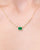 Diamond Drip & Halo Emerald Necklace Necklaces Princess Bride Diamonds 