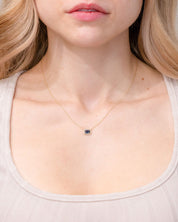 Diamond Halo Blue Sapphire Necklace Necklaces Princess Bride Diamonds 