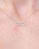 Diamond Infinity Necklace White Gold Necklaces Princess Bride Diamonds 