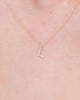 Diamond Initial "L" Necklace 14k Yellow Gold Necklaces Princess Bride Diamonds 