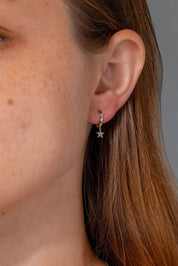 Diamond Star Dangles - PBD Earrings