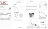 2.05 Carat D-IF Pear Lab Grown Diamond - IGI (#127952)