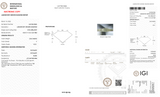2.03 Carat F-VVS1 Oval Lab Grown Diamond - IGI (#127491)